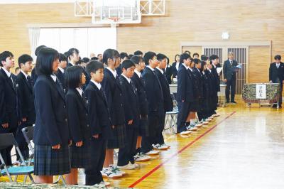 白沢中入学制