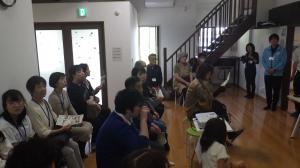ふるさと暮らし体験住宅を見学