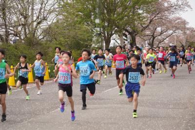 2キロメートルの部（小学3年生）