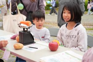 野菜の重さ測り