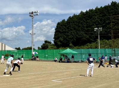Bコートでの試合の様子