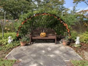 ハロウィン装飾_ベンチ②