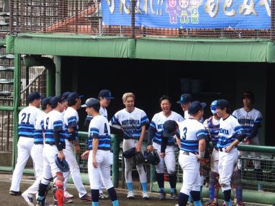 いい雰囲気をつくる円陣の様子