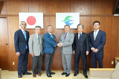 ロータリーガバナー表敬訪問