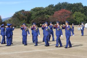 ラッパ隊ドリル演奏