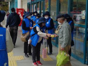 街頭キャンペーン①