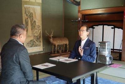 県知事との意見交換