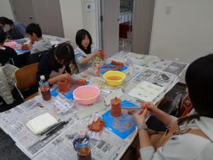 はにわ作りをする様子2