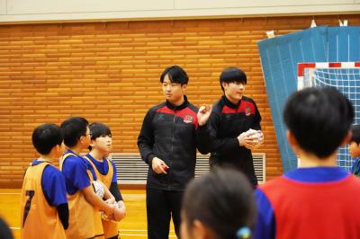 ハンドボール教室②