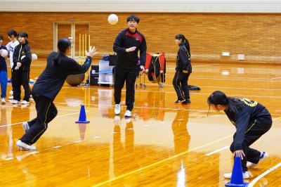 ハンドボール教室①