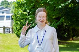 国際交流員のケイティさん