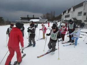 スキー教室のようす②